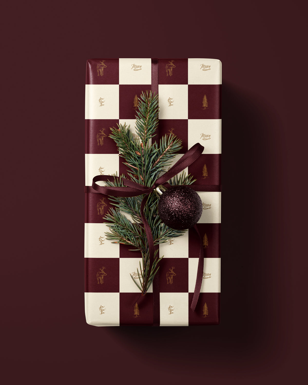 Checkered Wrapping Paper