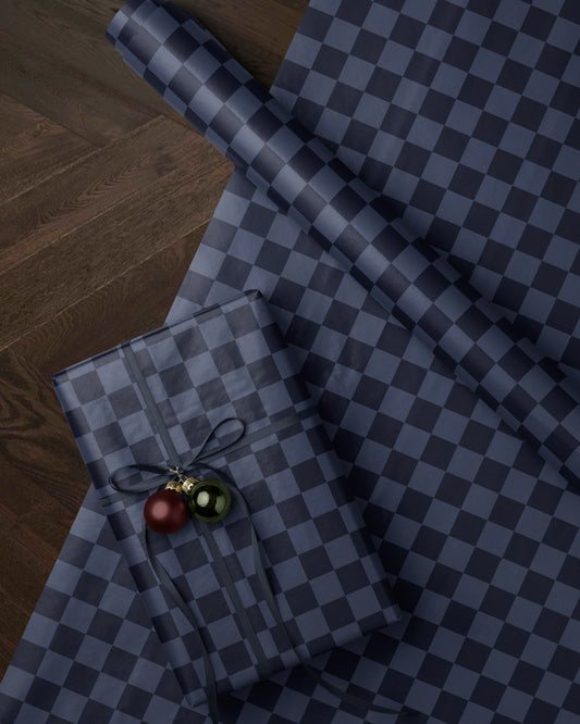 Blue Checkered