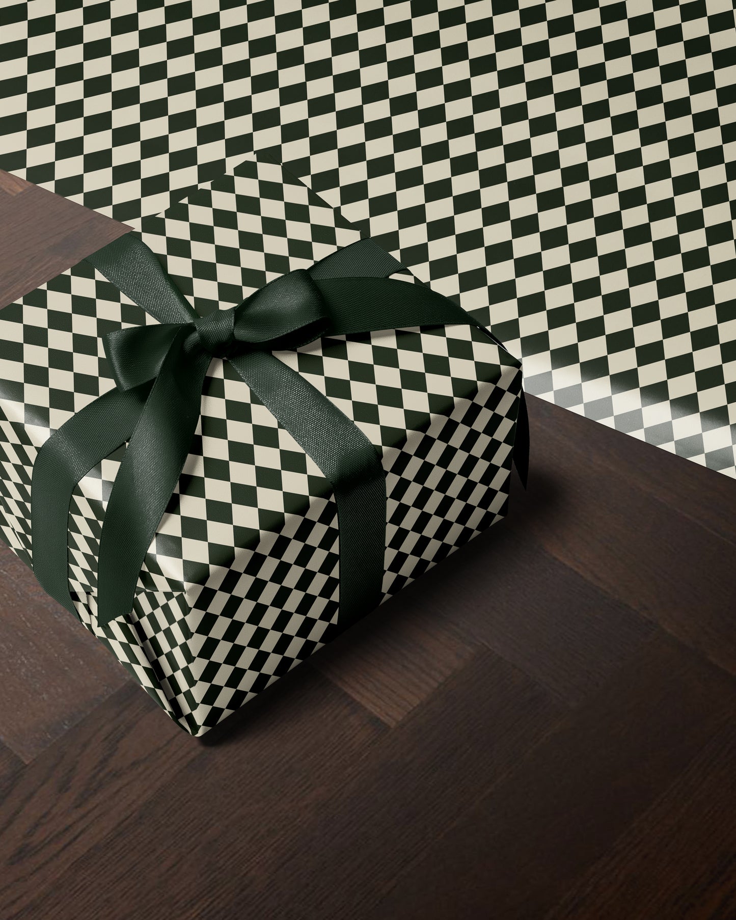 Vintage Green Argyle