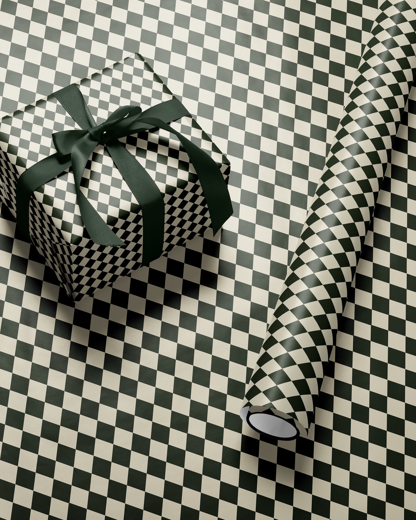 Vintage Green Argyle