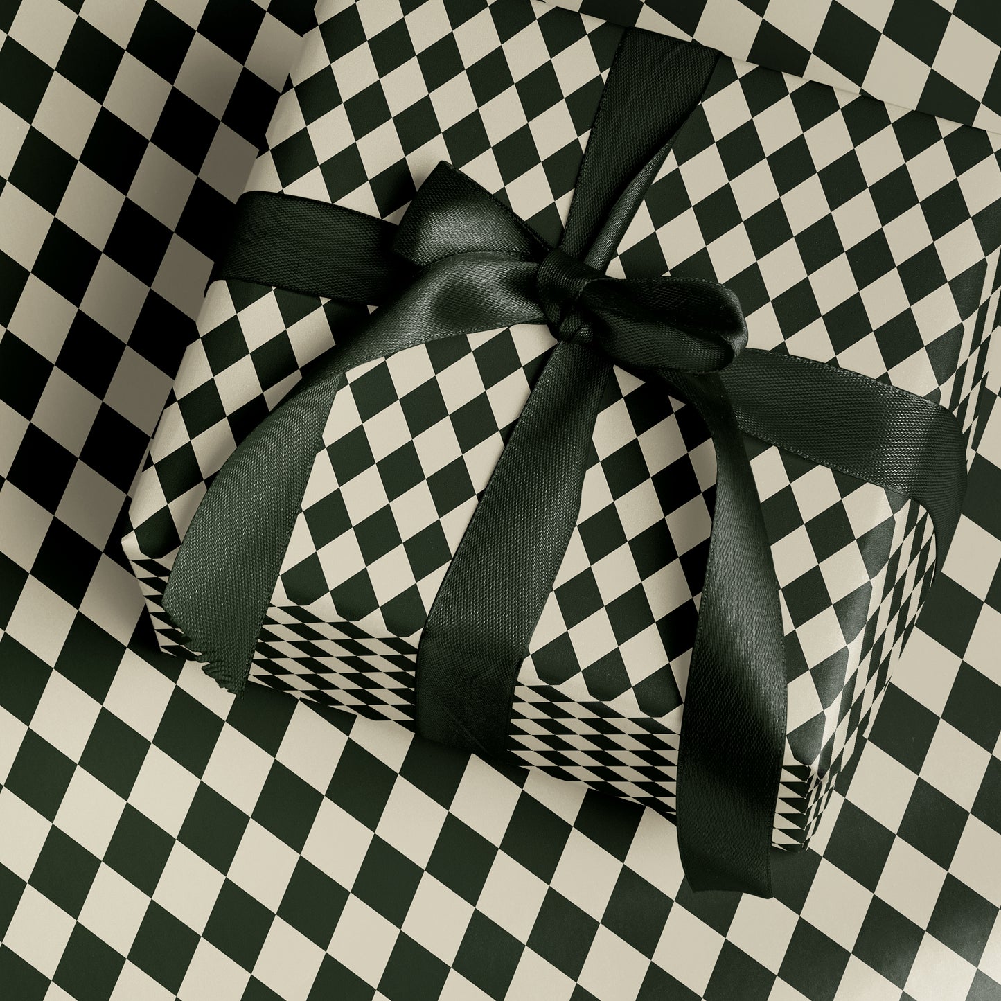 Vintage Green Argyle