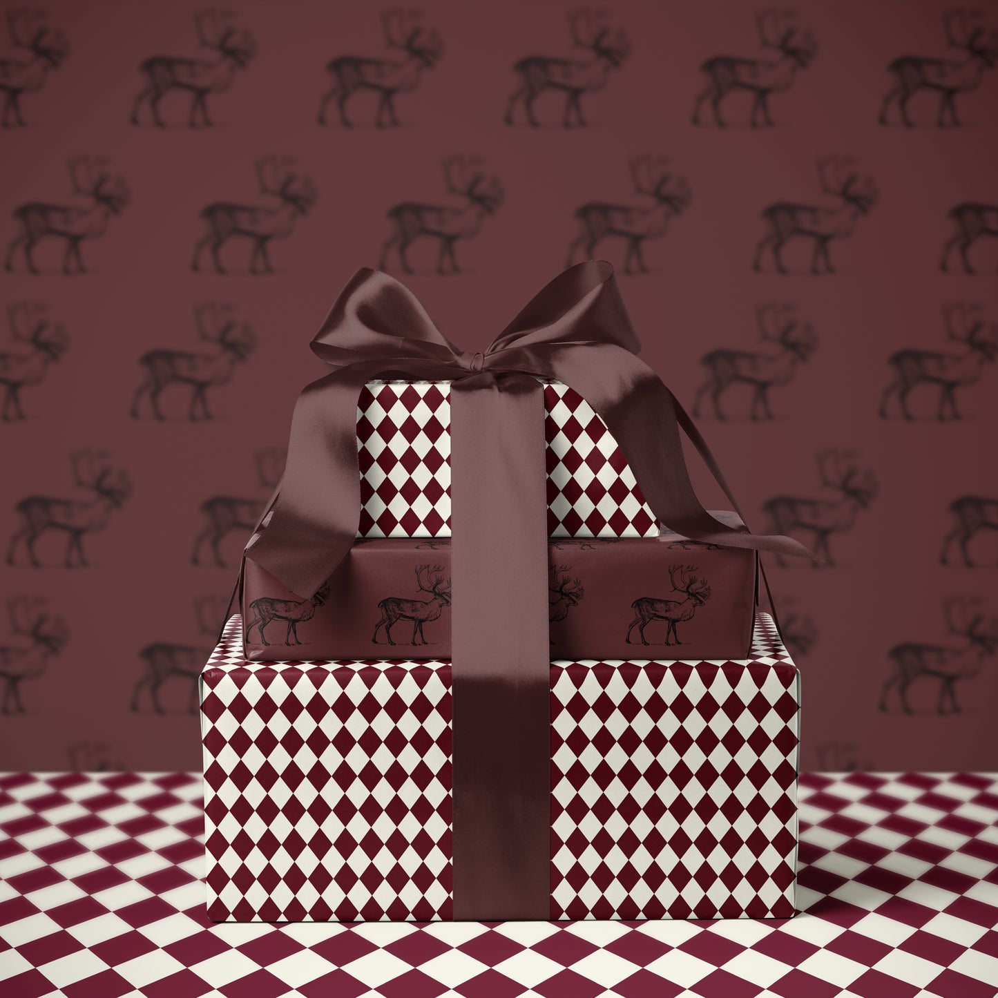 Traditional Red Gift Wrap