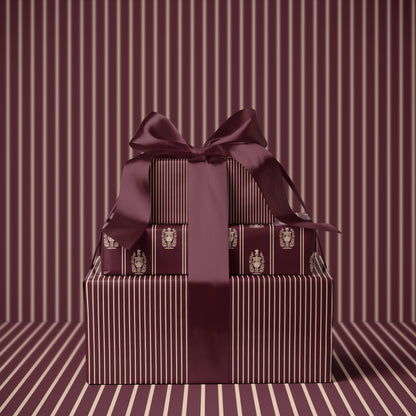 Red Off-White Striped