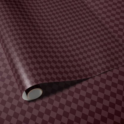 Burgundy Argyle Harlequin