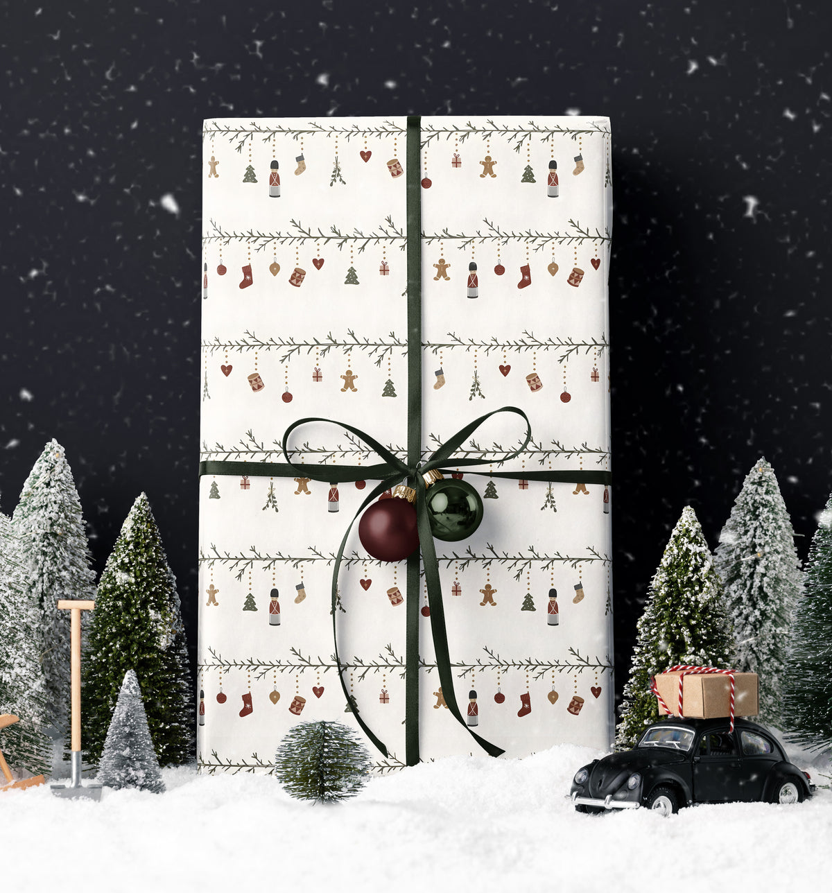 Festive Nutcracker Gift Wrap