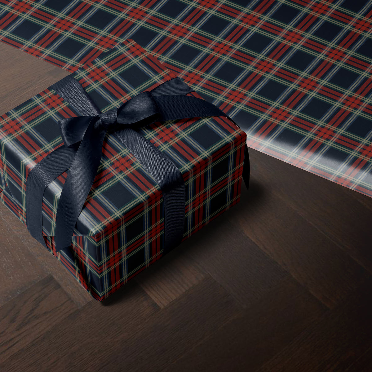 Blue and Red Plaid