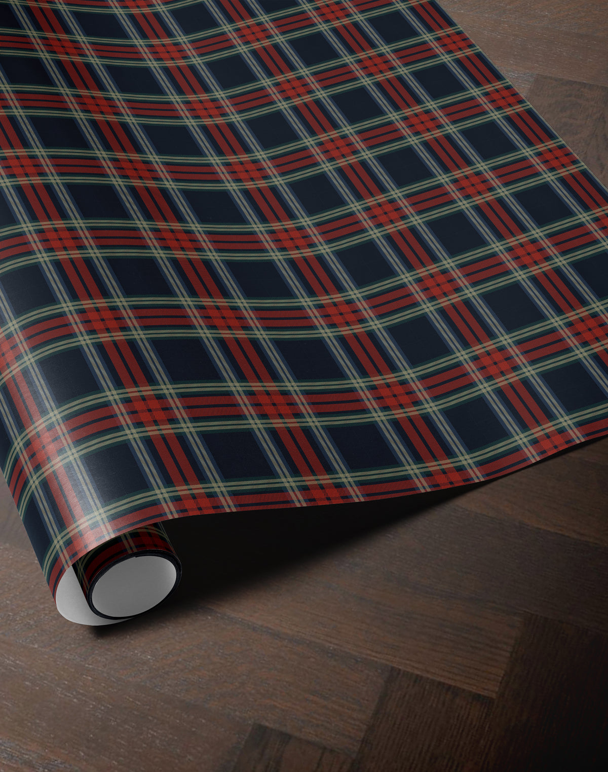 Blue and Red Plaid