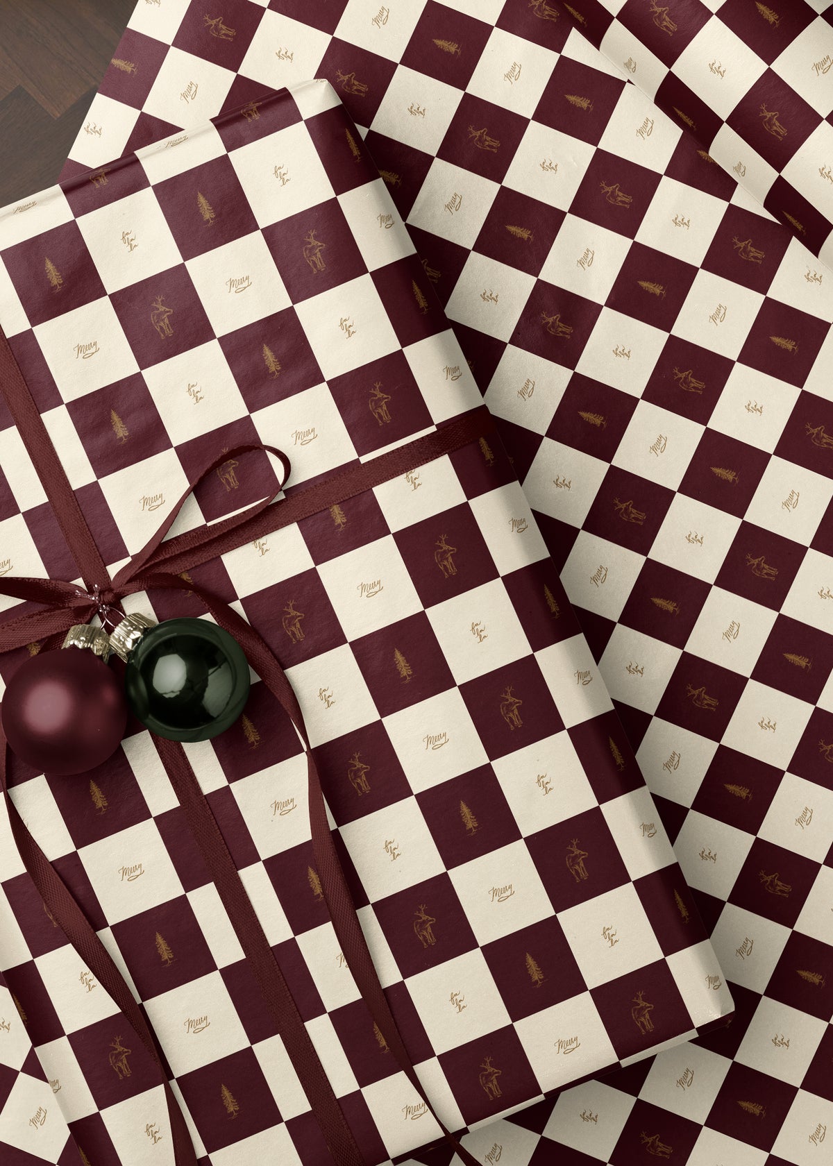 Checkered Wrapping Paper