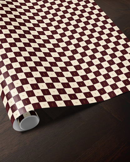Checkered Wrapping Paper