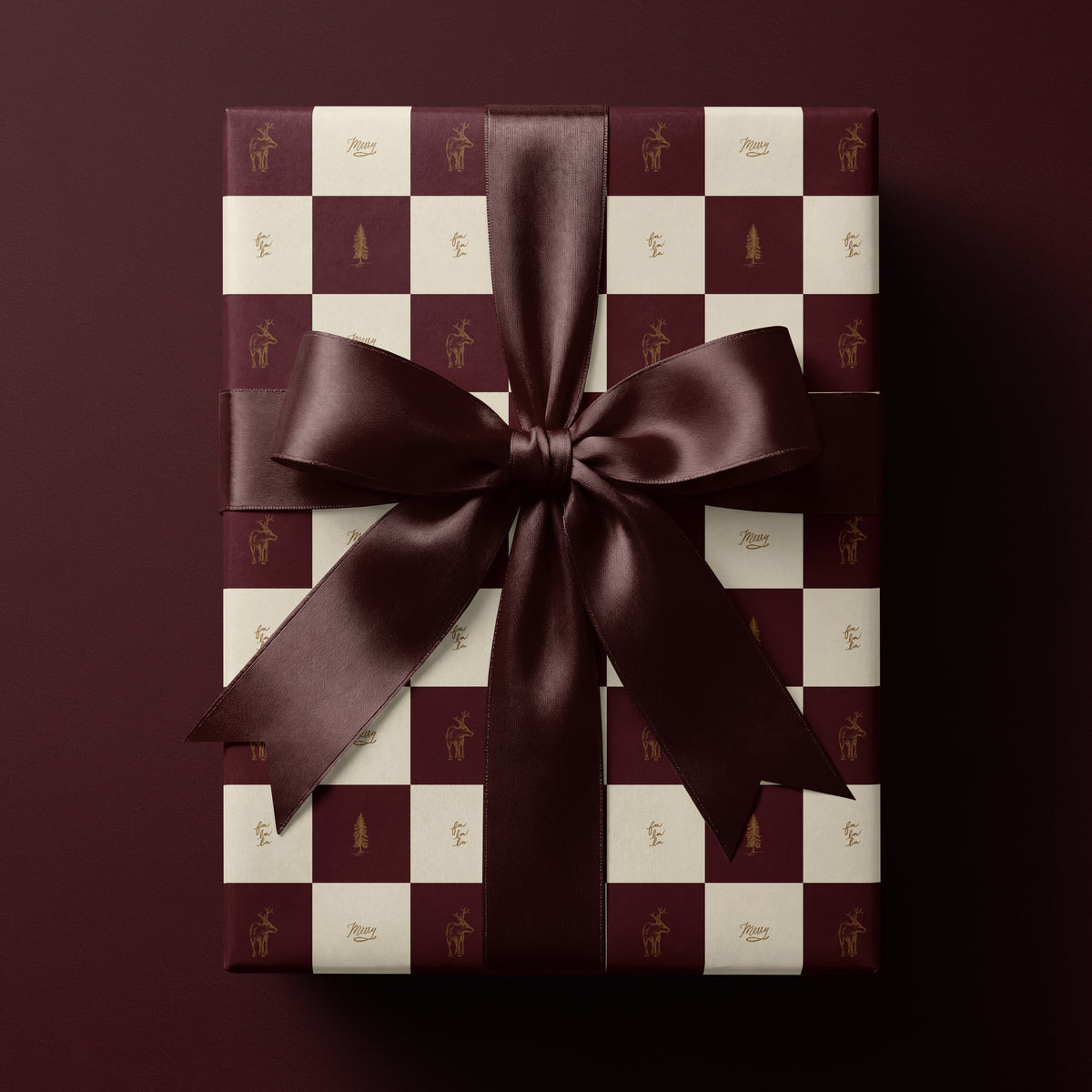 Checkered Wrapping Paper