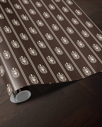 Brown Nutcracker Wrapping Paper