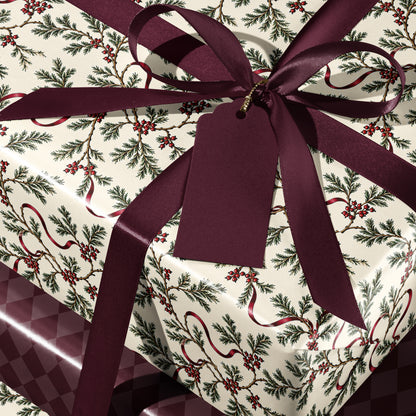 Vintage Botanical Wrapping Paper