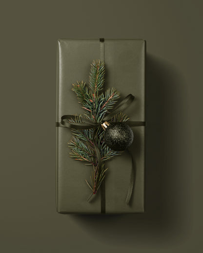 Olive Green Wrapping Paper