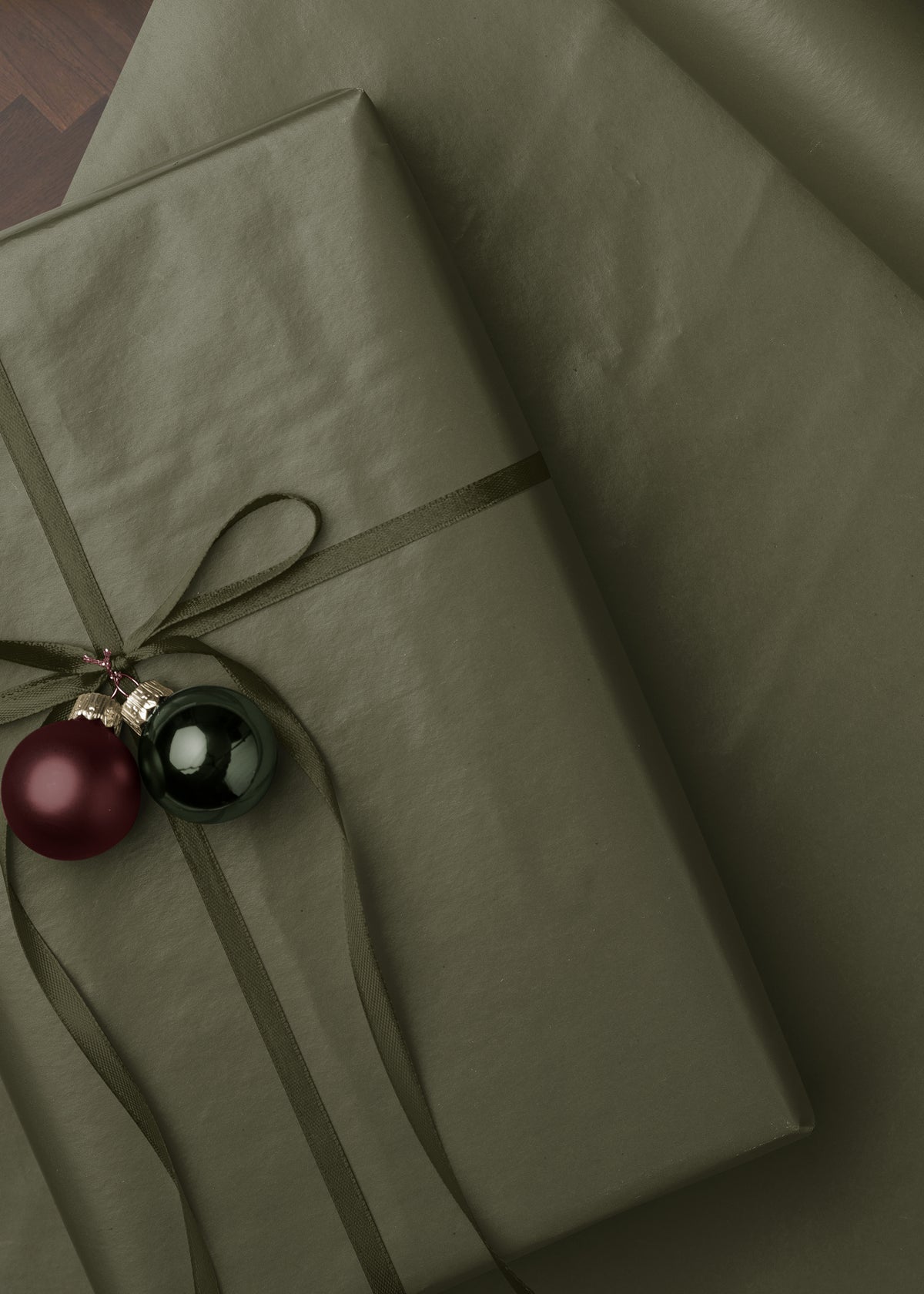 Olive Green Wrapping Paper