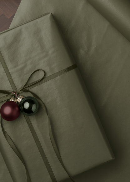 Olive Green Wrapping Paper