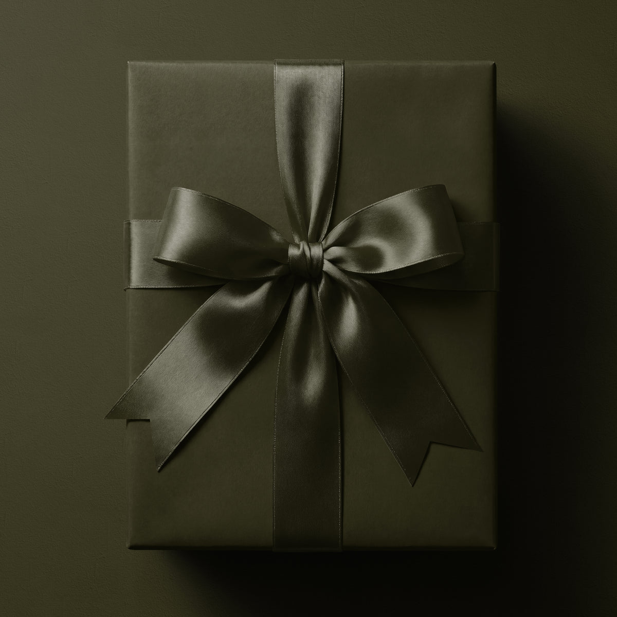 Dark Olive Green Wrapping Paper