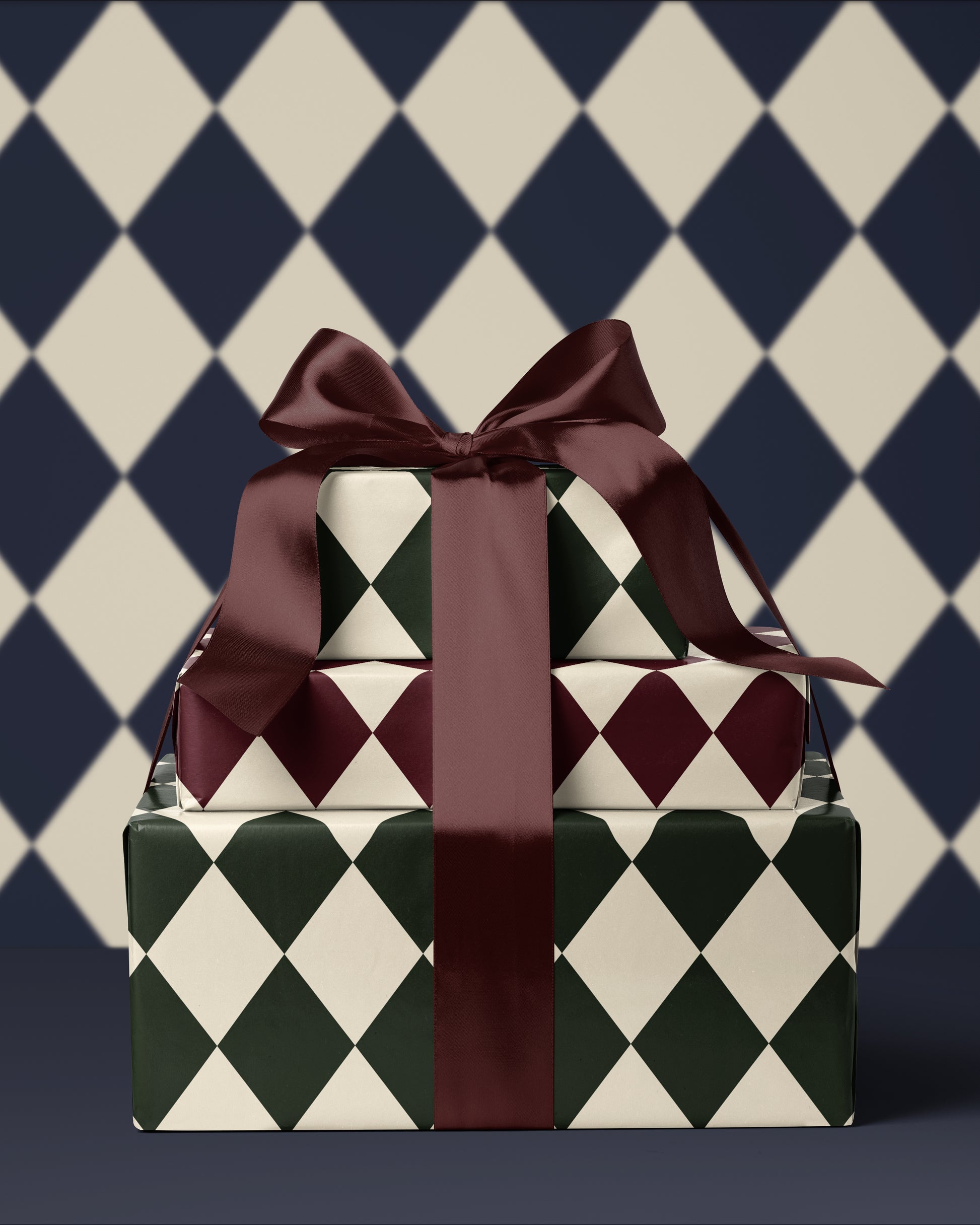 Green Gift Wrap. Christmas Gift Wrap Roll. Plaid Wrapping Paper Vintage Argyle Pattern Christmas Gift Wrap. Elegant Green Holiday Gift Wrap 