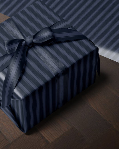 Blue Stripe Wrapping Paper