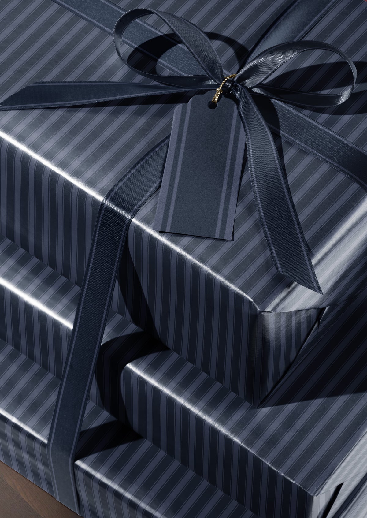 Blue Stripe Wrapping Paper