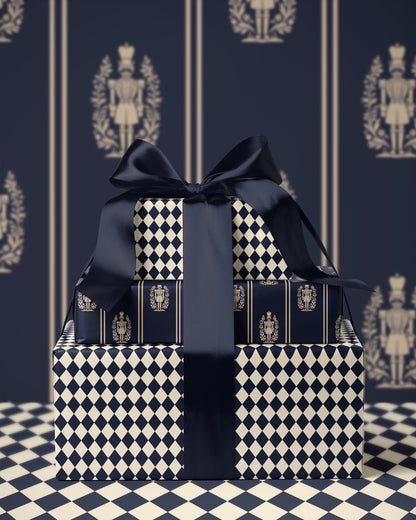 Blue Argyle Gift Wrap Paper. Blue Plaid Wrapping Paper Pattern. Father Day Gift Wrap. Gift Wrap for Boy. Birthday Gift Wrap. Traditional Gift Wrap Blue 