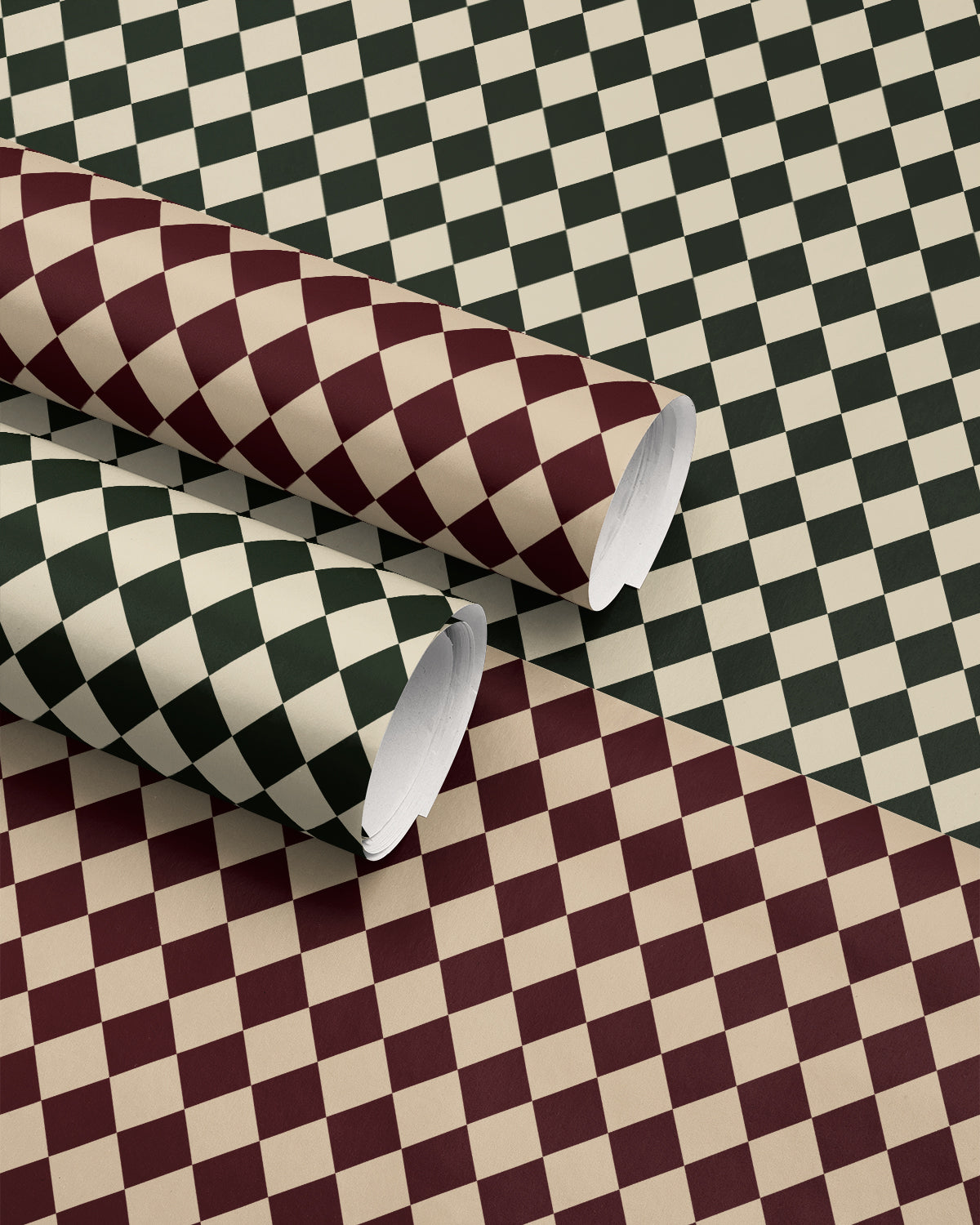 Holiday Wrapping Paper. Traditional Gift Wrap. Plaid Gift Wrap. red and Creamy White Wrapping Paper. Classic Christmas Wrapping Paper Argyle 