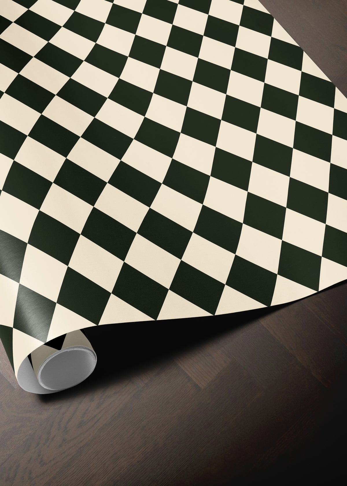 Green Harlequin Wrapping Paper